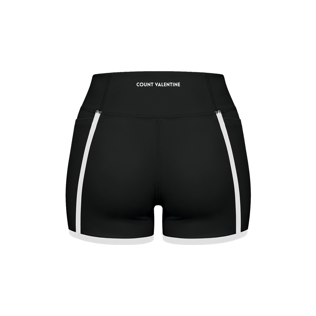 Everyday Move Biker Shorts - Black, photo 2 | women's biker shorts by Count Valentine