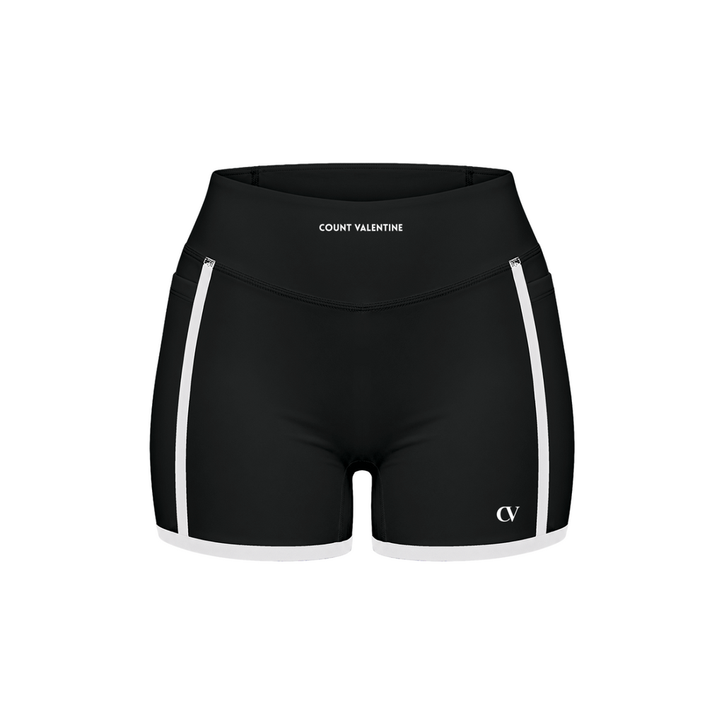 Everyday Move Biker Shorts - Black, photo 1 | women's biker shorts by Count Valentine