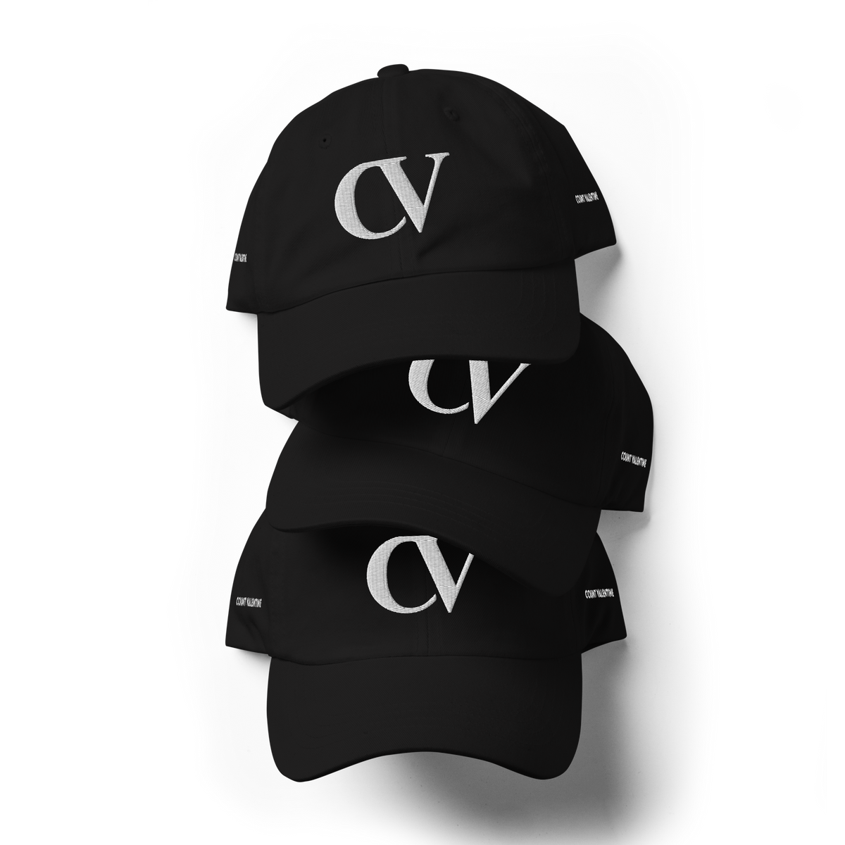 Everyday Move Dad Cap - Black, photo 7 | dad cap by Count Valentine