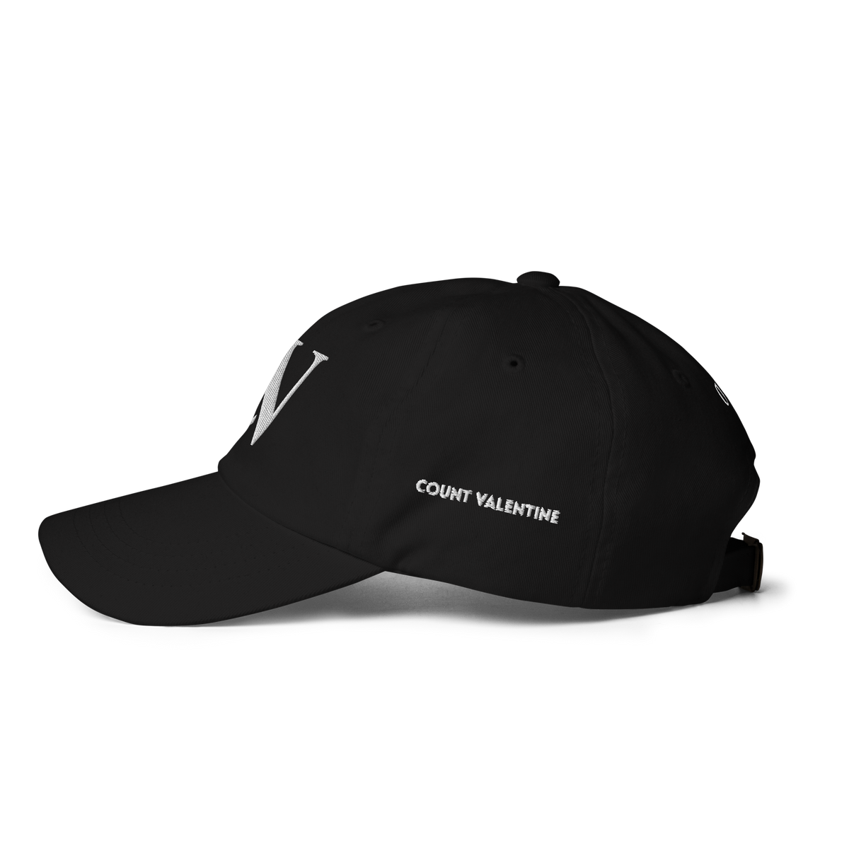 Everyday Move Dad Cap - Black, photo 3 | dad cap by Count Valentine