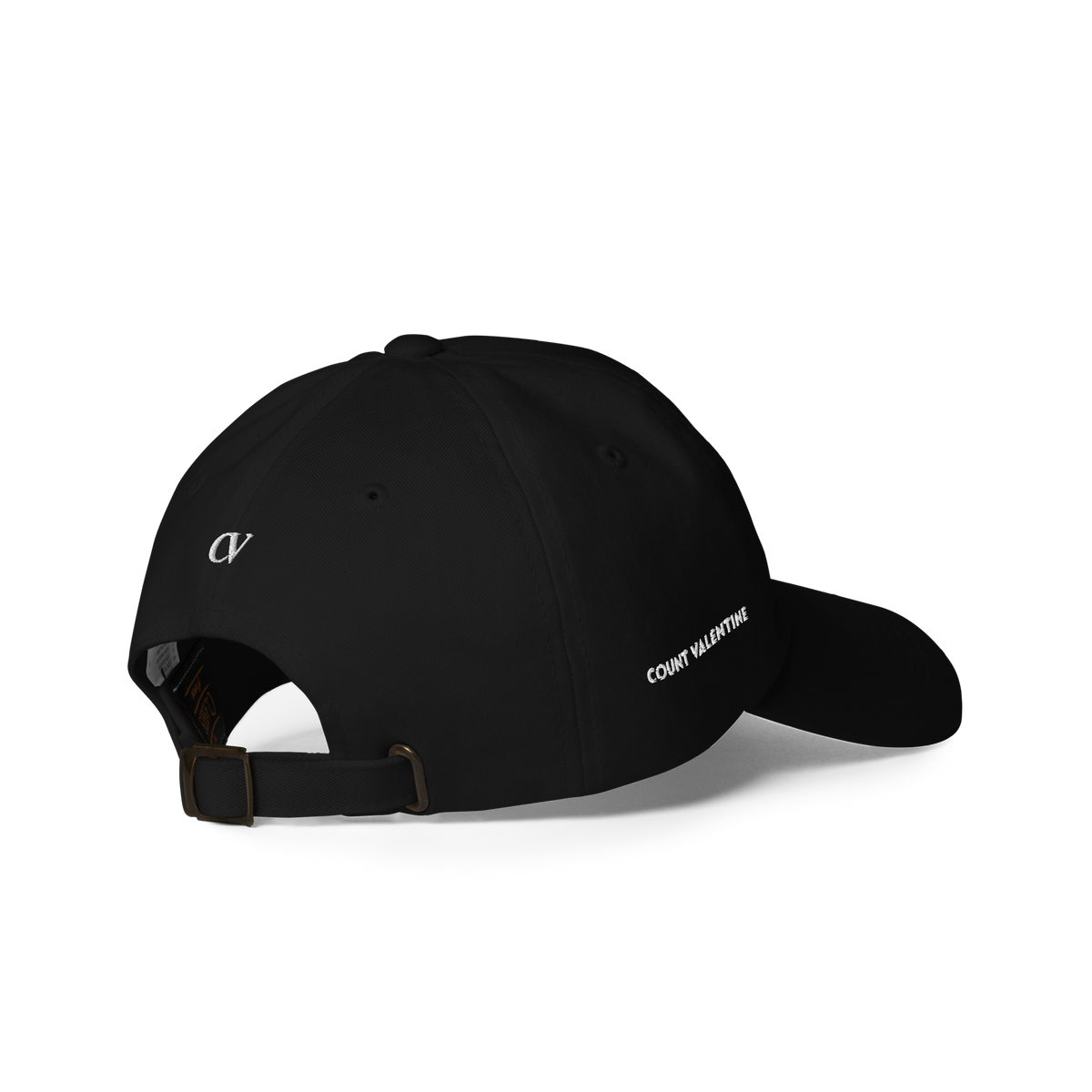 Everyday Move Dad Cap - Black, photo 5 | dad cap by Count Valentine