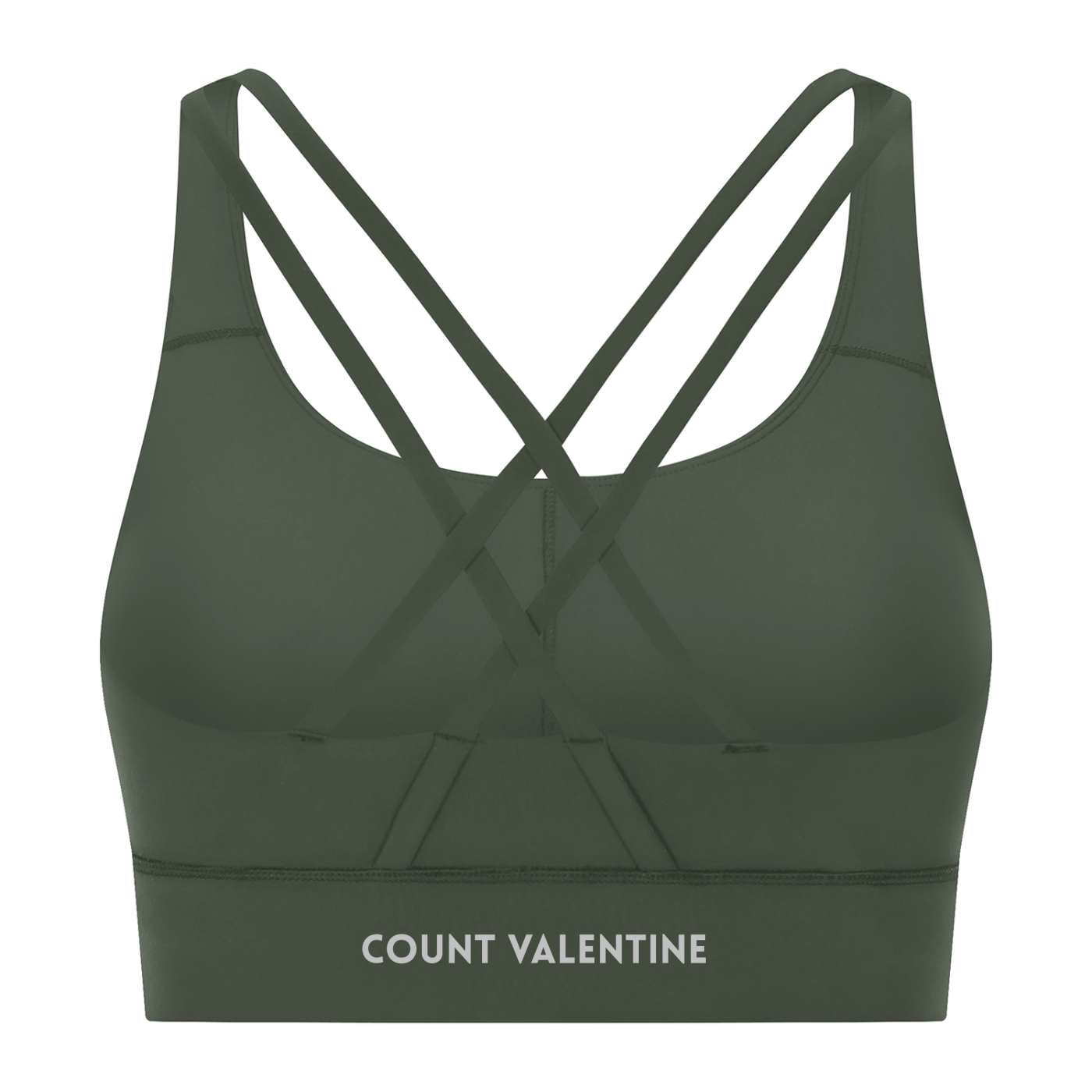 Strappy Criss-Cross Sports Bra