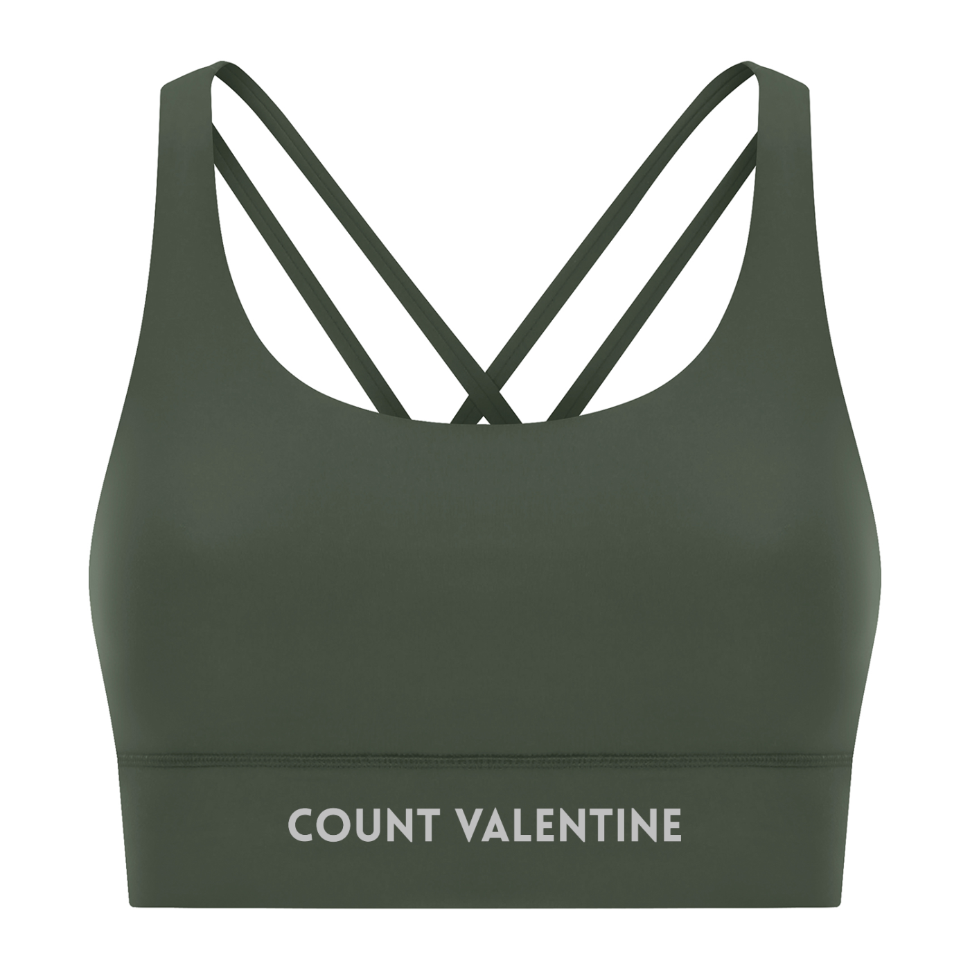 Strappy Criss-Cross Sports Bra