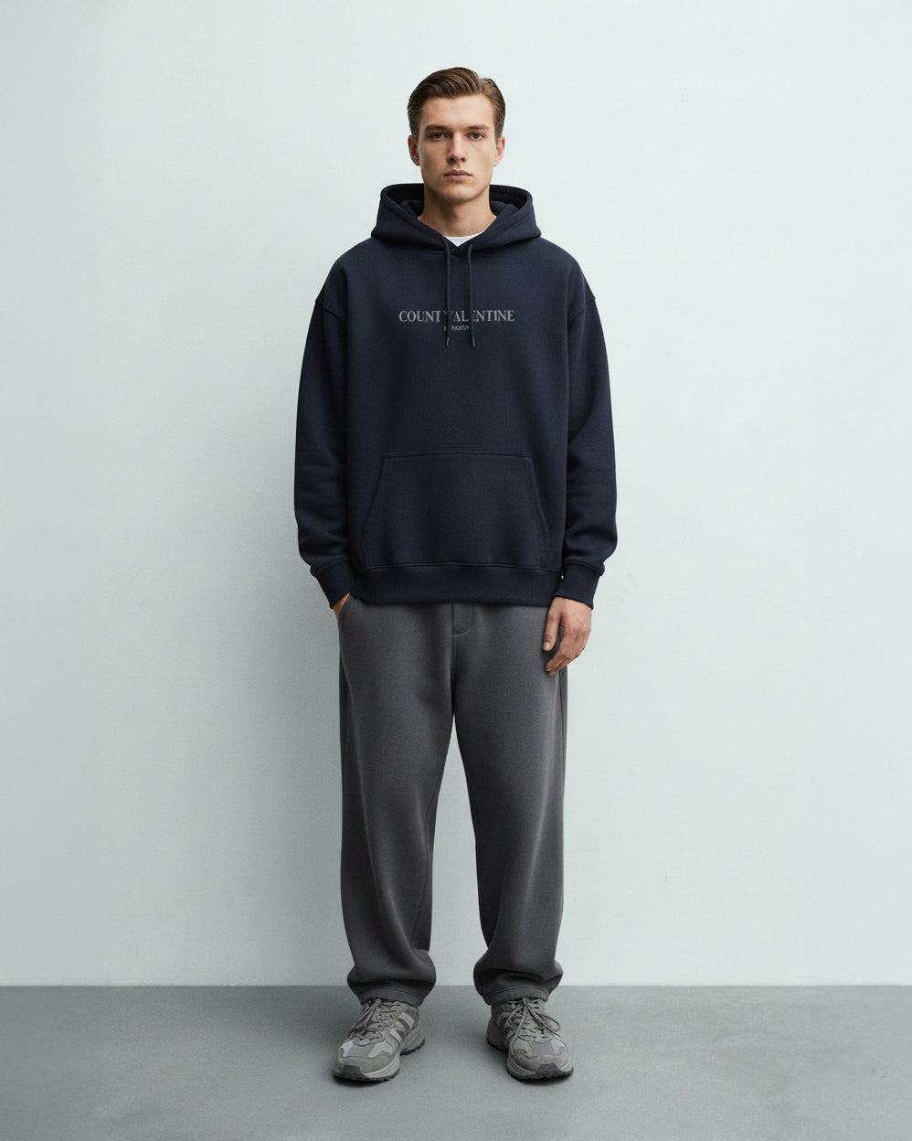 AMBITIOUS SOULS BLUE OVERSIZED HOODIE – EVERYDAY EDITION
