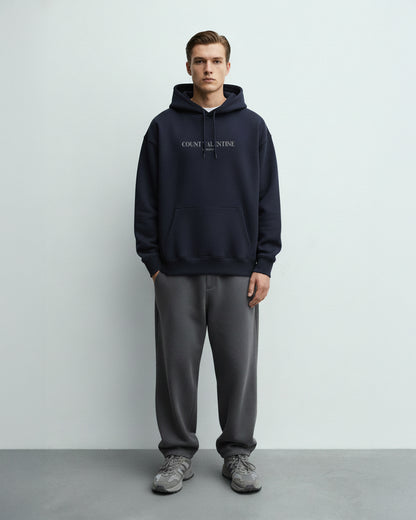AMBITIOUS SOULS BLUE OVERSIZED HOODIE – EVERYDAY EDITION