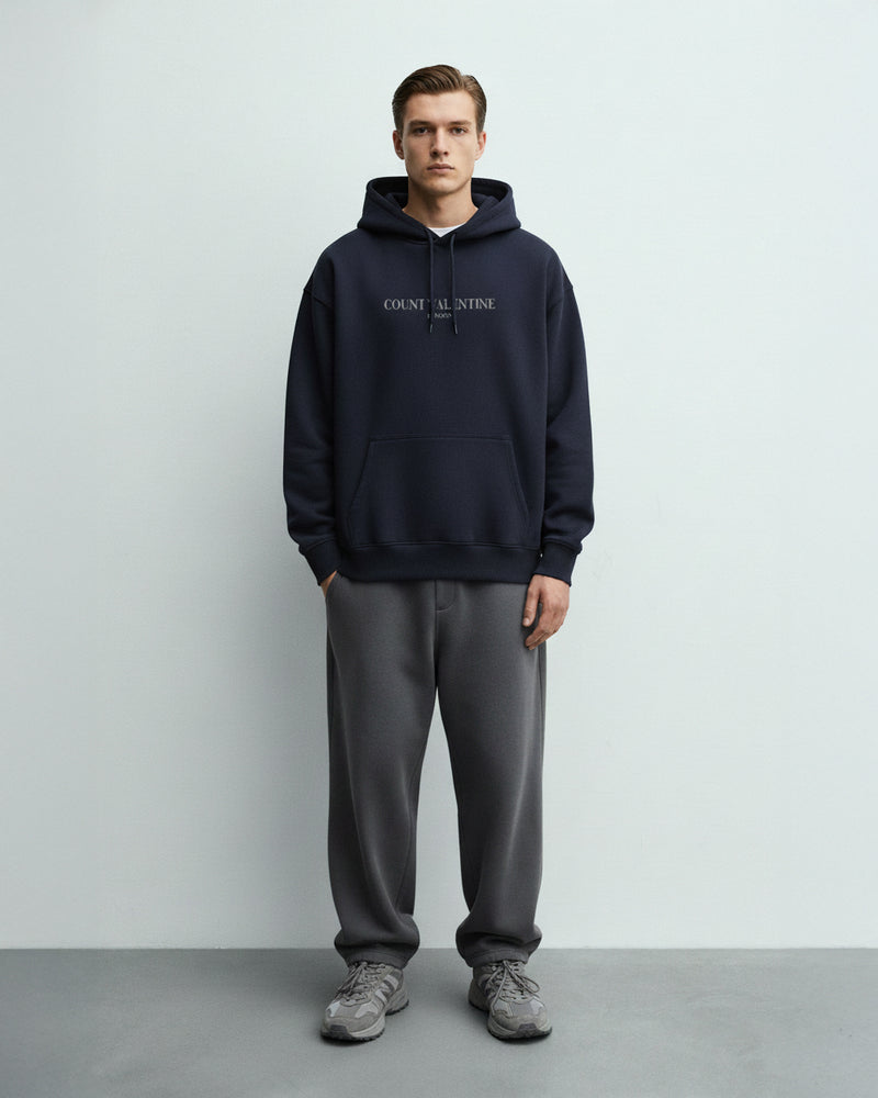 AMBITIOUS SOULS BLUE OVERSIZED HOODIE – EVERYDAY EDITION