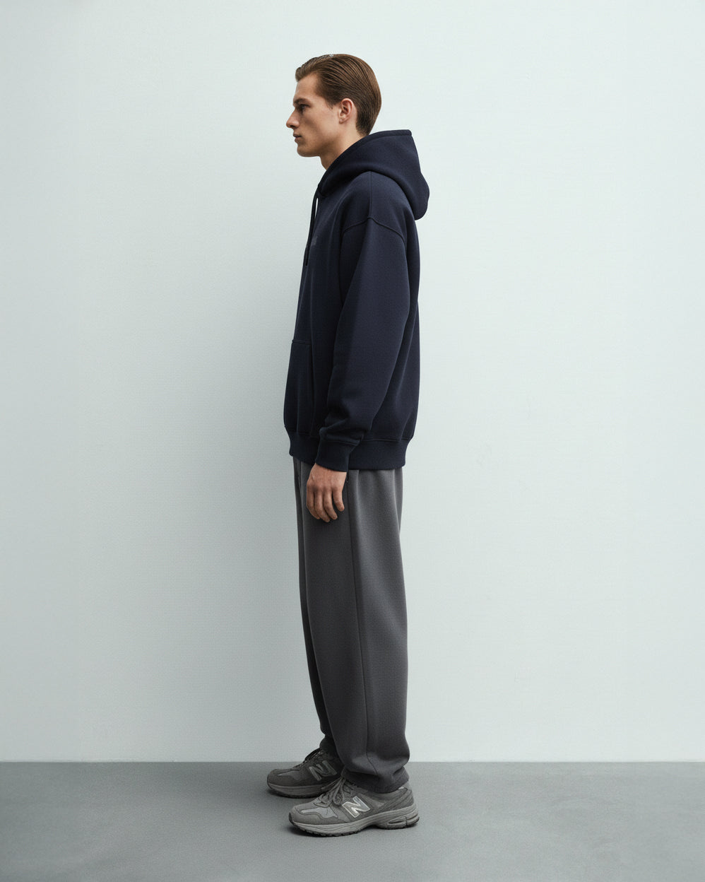 AMBITIOUS SOULS BLUE OVERSIZED HOODIE – EVERYDAY EDITION
