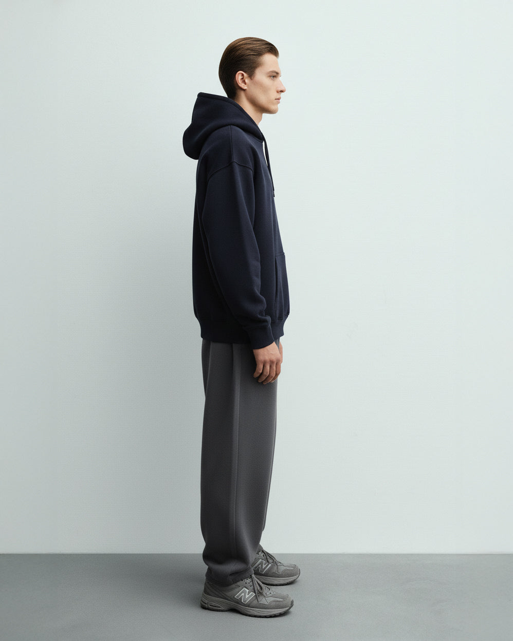 AMBITIOUS SOULS BLUE OVERSIZED HOODIE – EVERYDAY EDITION