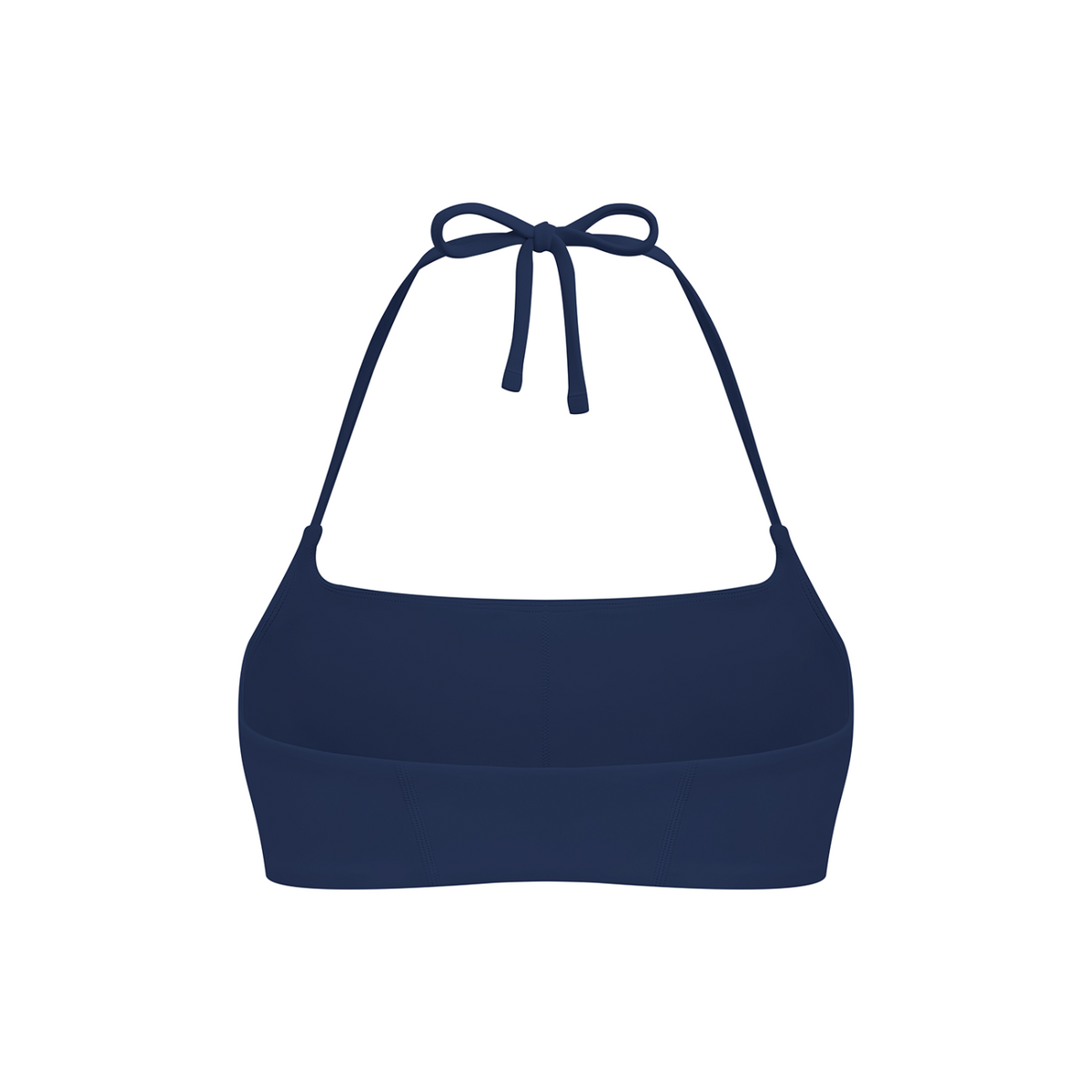 Everyday Move Sports Bra - Navy Blue, photo 2 | women's halter sports bra by Count Valentine