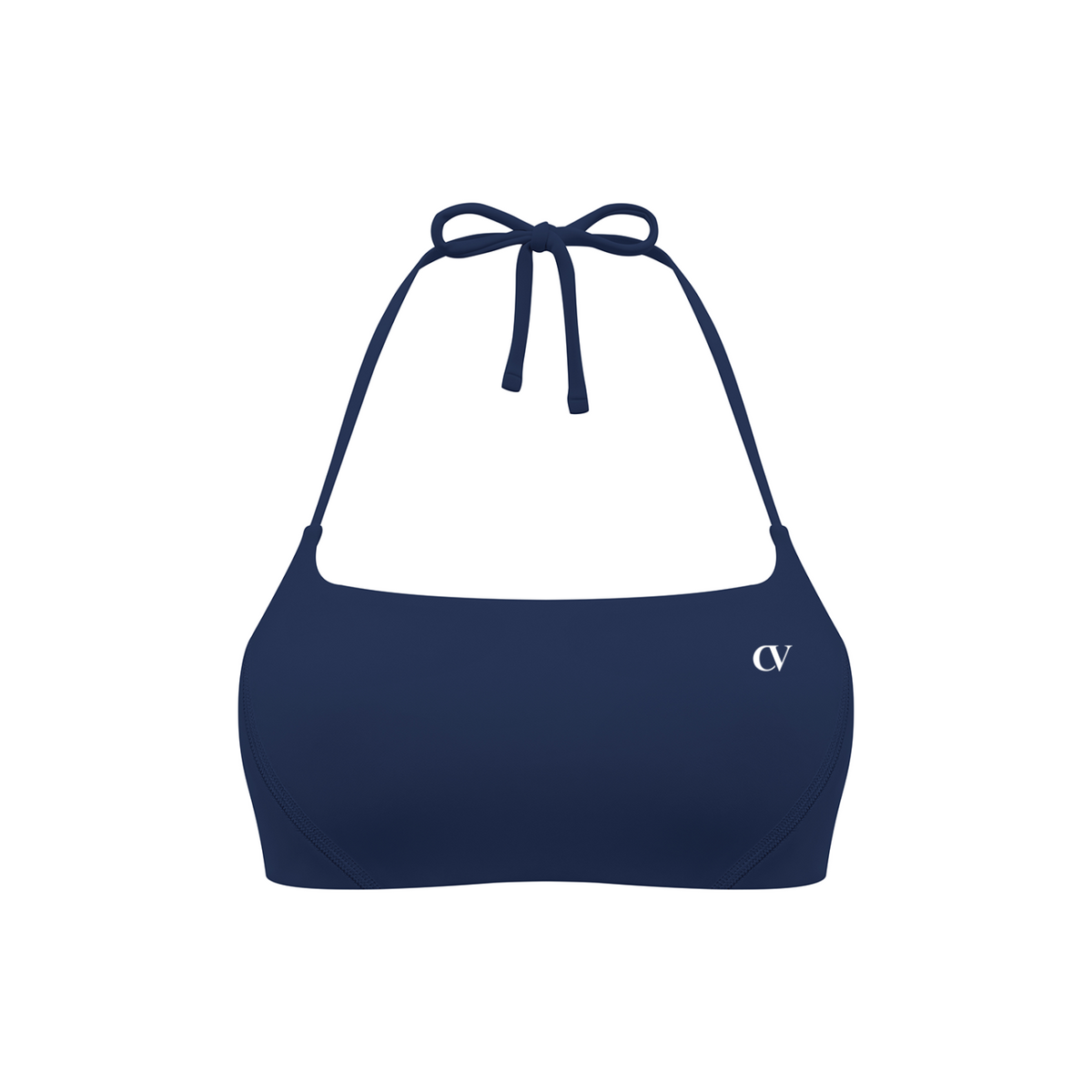 Everyday Move Sports Bra - Navy Blue, photo 1 | women's halter sports bra by Count Valentine