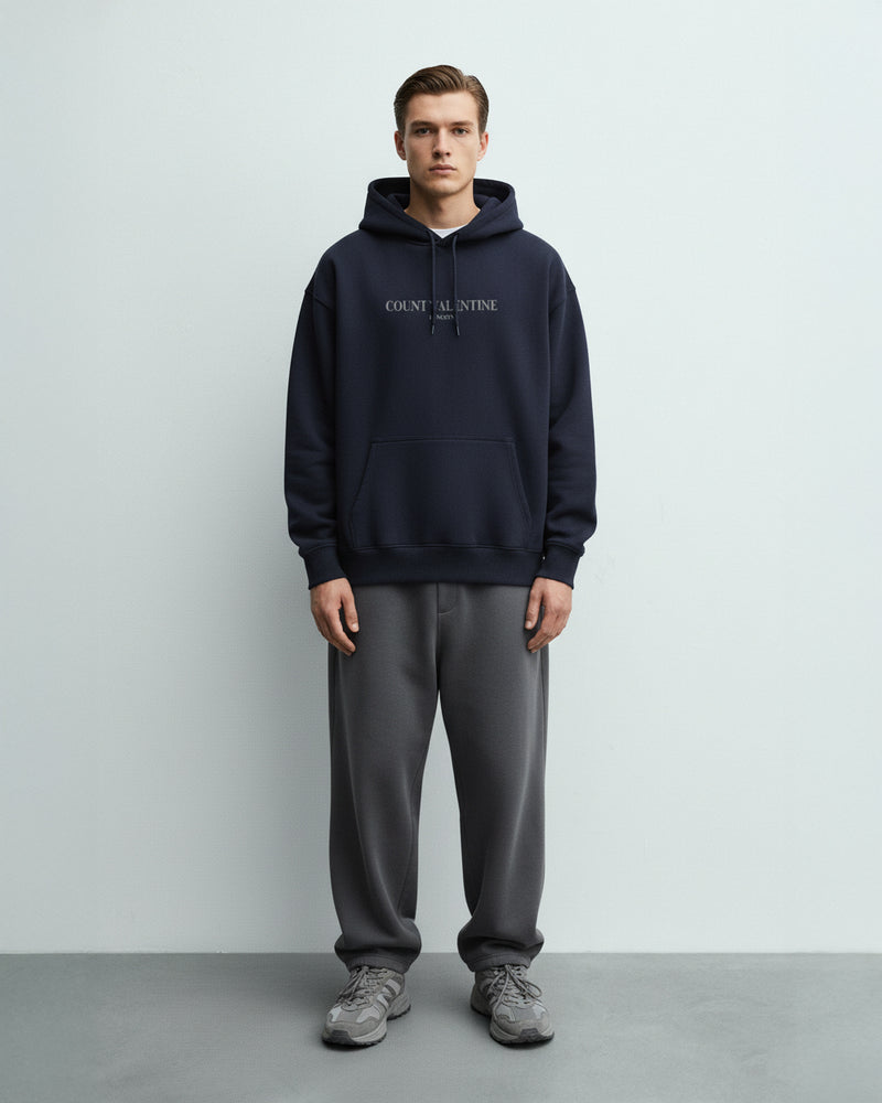 AMBITIOUS SOULS BLUE OVERSIZED HOODIE – EVERYDAY EDITION