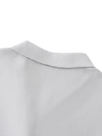 Bodycon Short Sleeve Polo Shirt