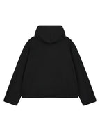 Boxy Gather-Hem Hoodie