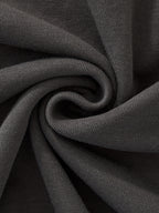 Boxy Half-Sleeve Raw-Edge T-Shirt