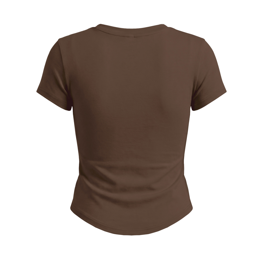 Women's Paneled Crop T-Shirt