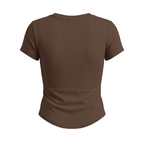 Women's Paneled Crop T-Shirt
