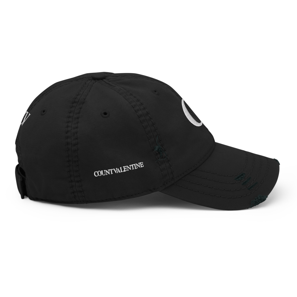 Classic Emblem Distressed Cap