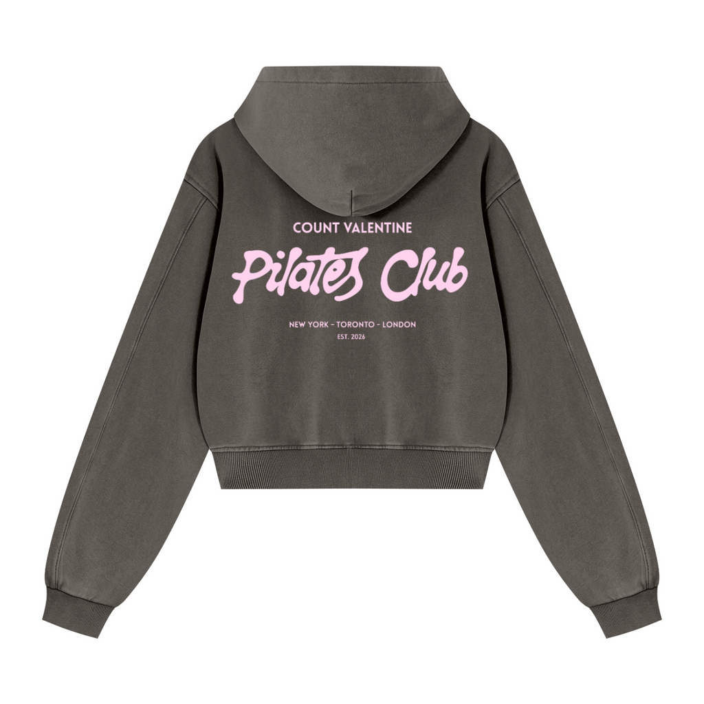 Women's Mineral Wash Full Zip Hoodie