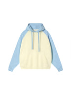 Color-Block Raglan Sleeve Hoodie