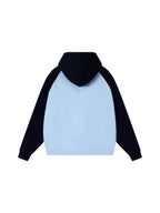 Color-Block Raglan Sleeve Hoodie