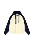 Color-Block Raglan Sleeve Hoodie