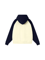 Color-Block Raglan Sleeve Hoodie