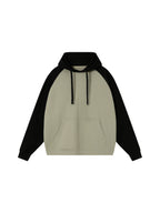 Color-Block Raglan Sleeve Hoodie