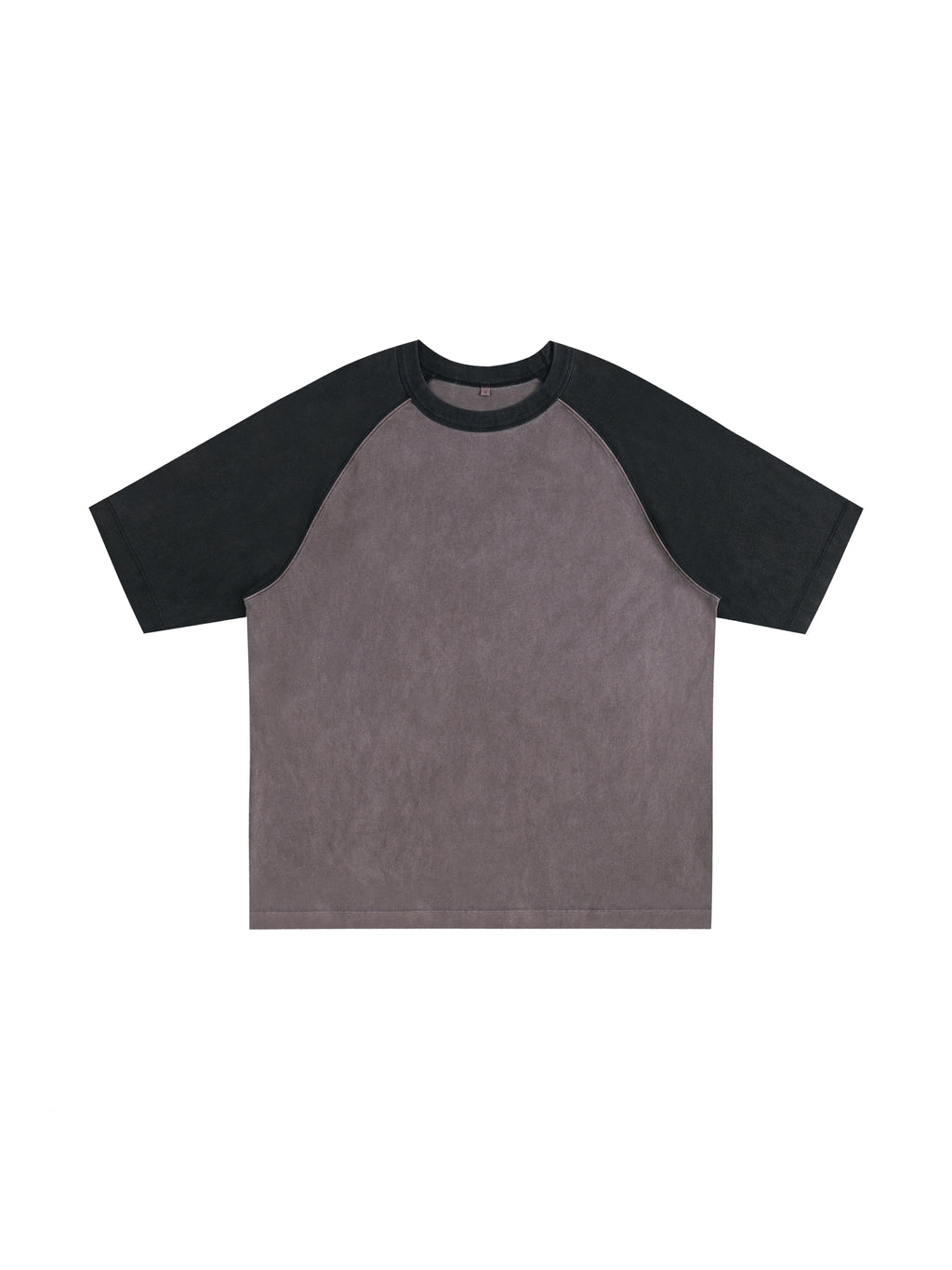 Color-Blocked Raglan Sleeve T-Shirt