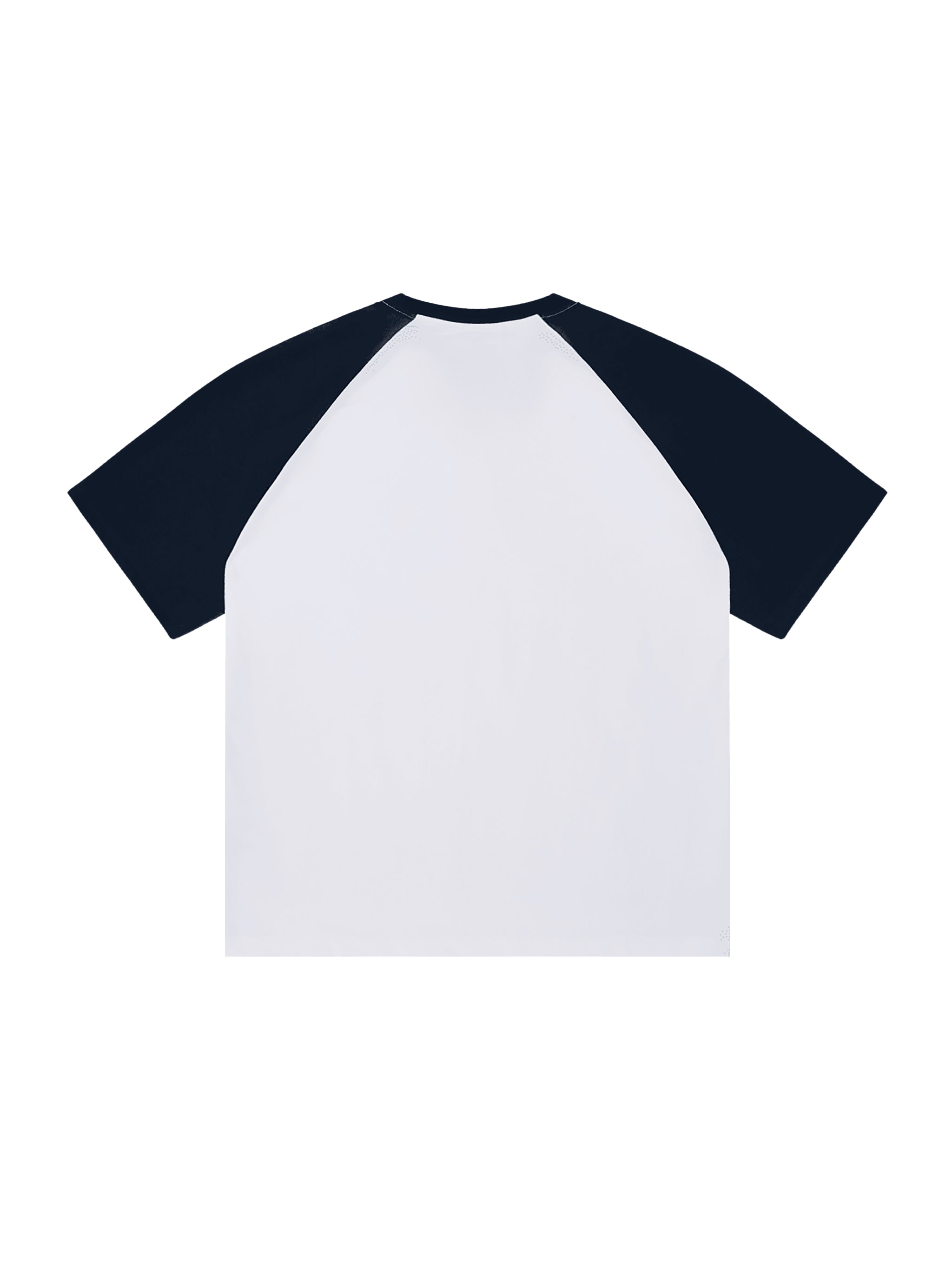 Color-Blocked Raglan Sleeve T-Shirt