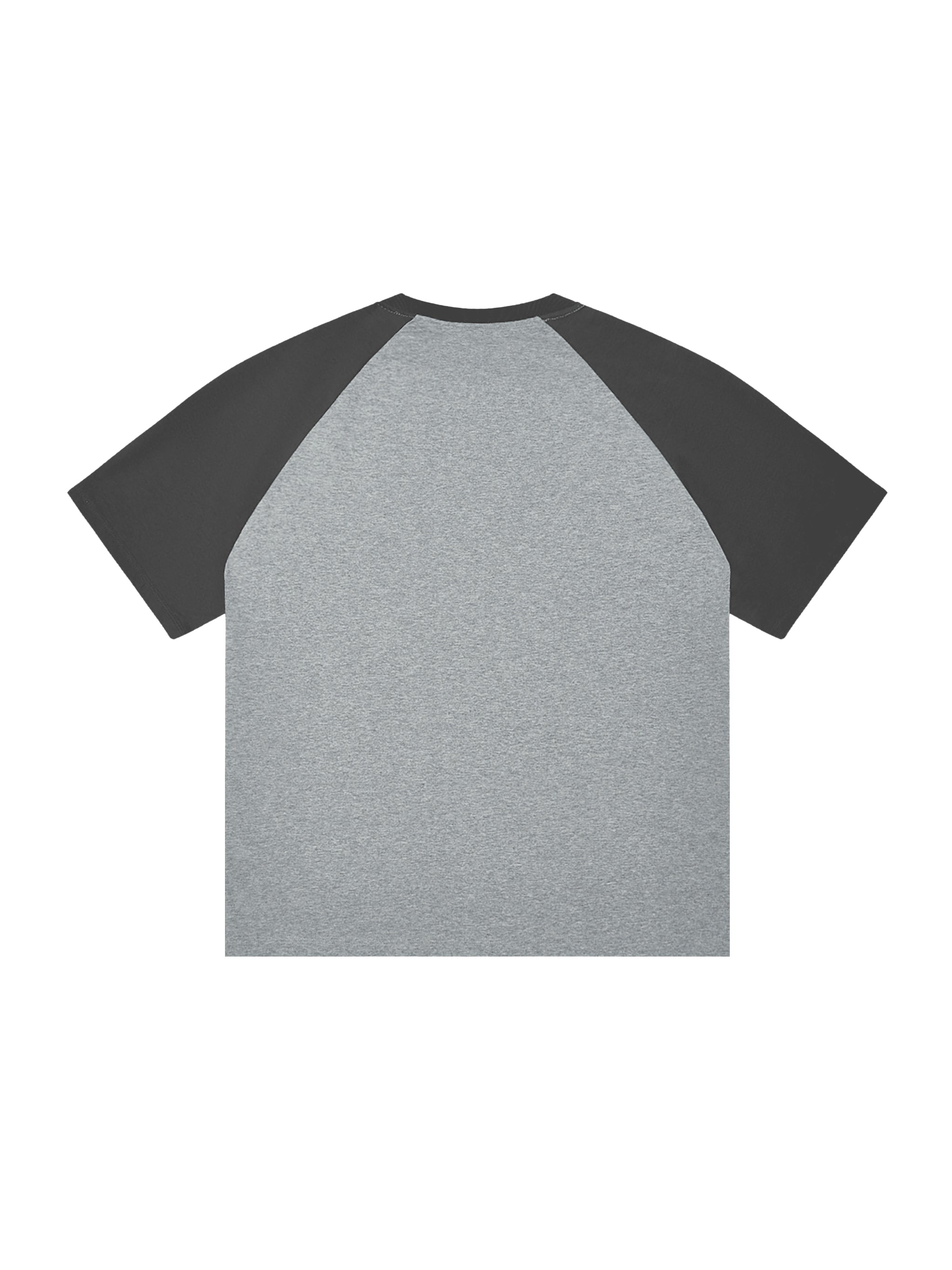 Color-Blocked Raglan Sleeve T-Shirt