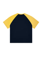 Color-Blocked Raglan Sleeve T-Shirt