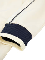 Color Block Raglan Sleeve Zip Track Jacket