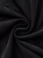 Contrast Collar Striped Cropped Jersey