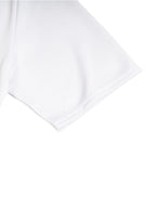 Contrast Lapel Collar Boxy T-Shirt