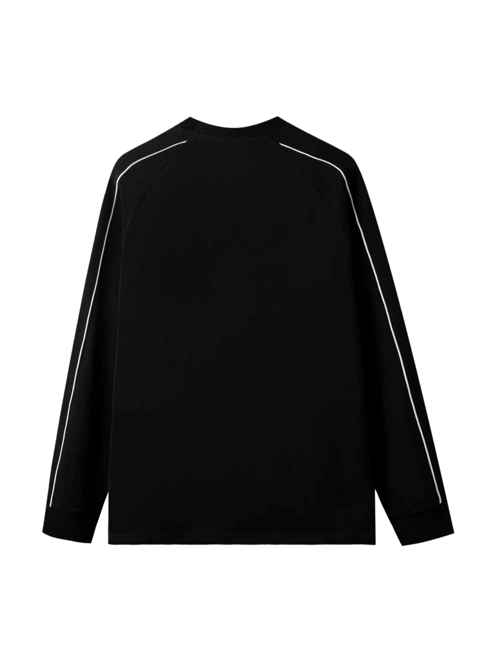 Contrast Panel Raglan Sweatshirt