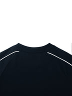 Contrast Panel Raglan Sweatshirt