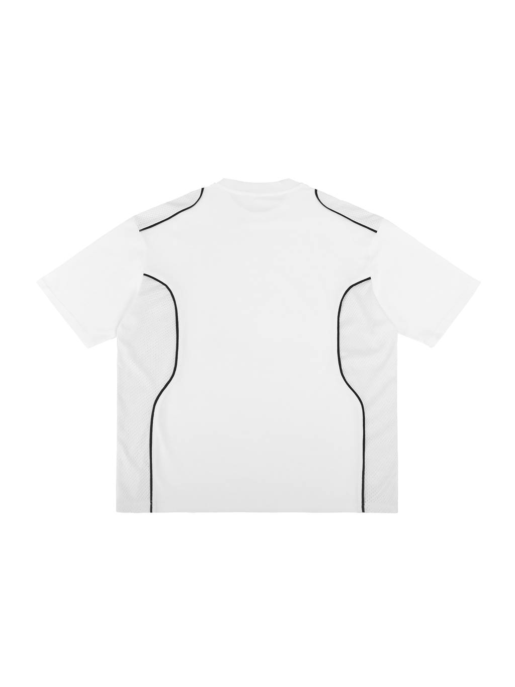 Contrast Piped Panel T-Shirt