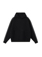 Contrast Piping Raglan Hoodie