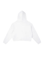Contrast Side Stripe Cropped Hoodie