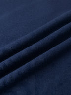 Contrast Side Stripe Cropped Hoodie