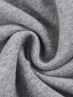 Contrast Tape Raw Edge Double Layered Zip Hoodie