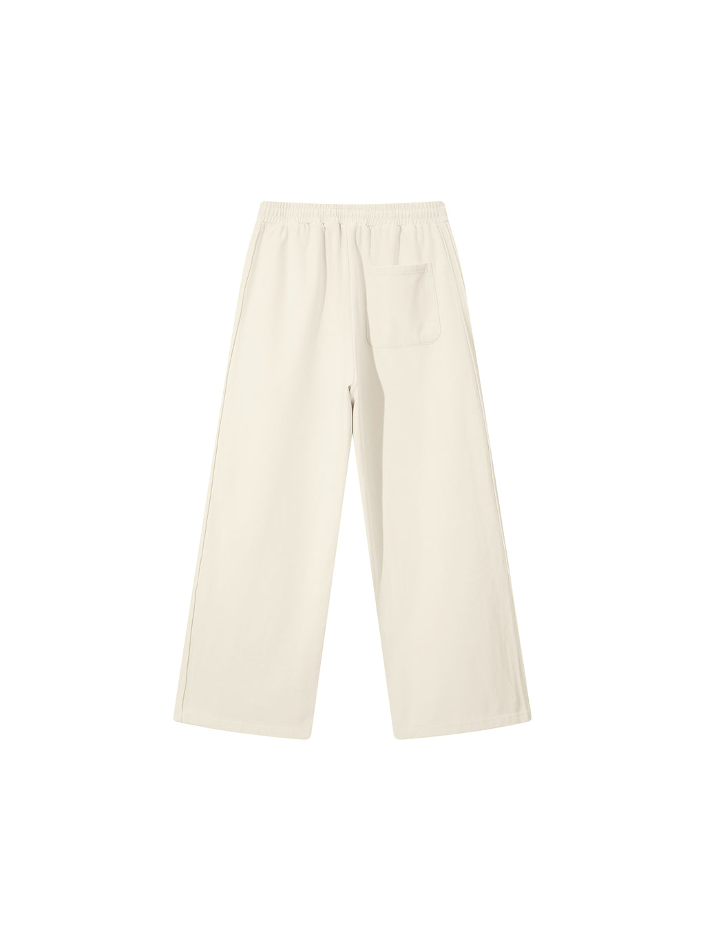 Contrast Tape Straight-Leg Sweatpants