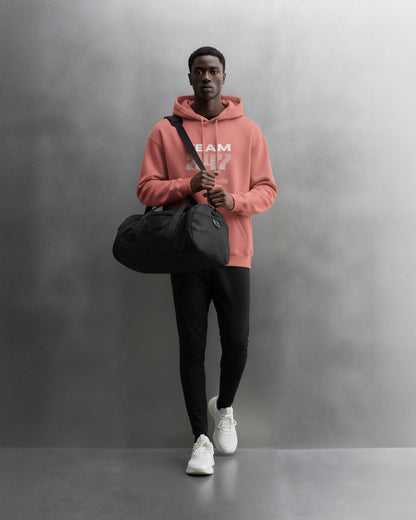 TEAM 247 CORAL PERFORMANCE HOODIE