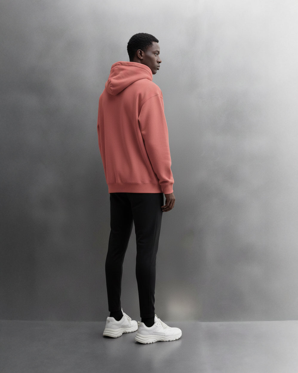 TEAM 247 CORAL PERFORMANCE HOODIE