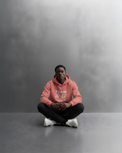 TEAM 247 CORAL PERFORMANCE HOODIE