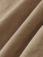 Cotton Elastic-Waist Cargo Pants