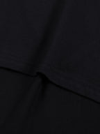 Crew Neck Drop Shoulder Long Sleeve Shirt