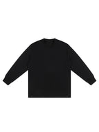 Crew Neck Drop Shoulder Long Sleeve Shirt