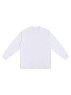 Crew Neck Drop Shoulder Long Sleeve Shirt