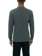 Crew Neck Drop Shoulder Long Sleeve Shirt